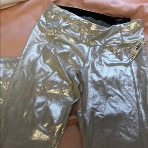 Victoria Secret silver knockout leggings